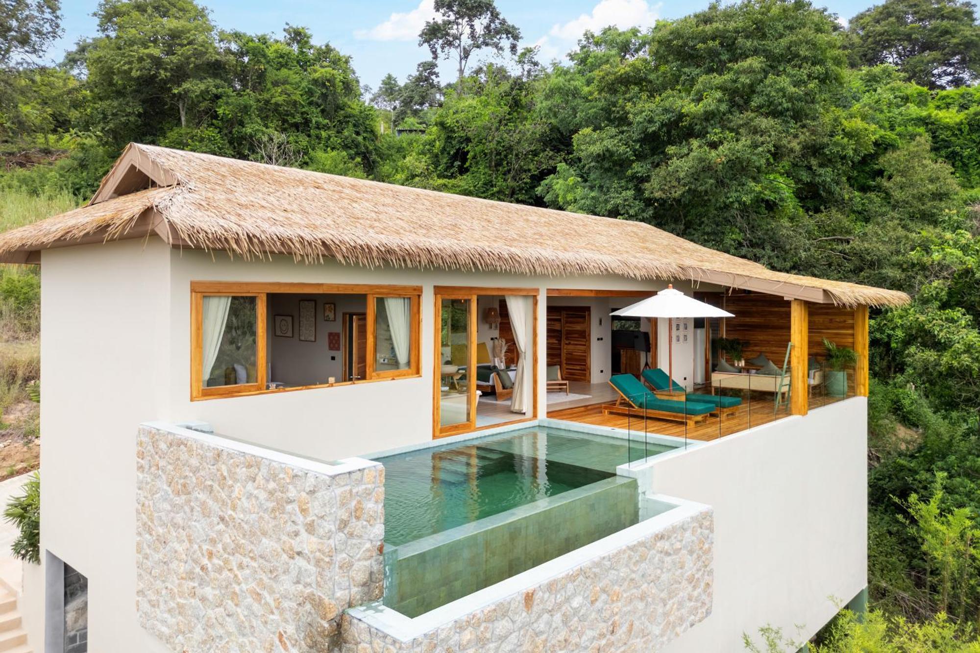Wild Cottages Elephant Sanctuary Resort Amphoe Koksamui Exterior photo