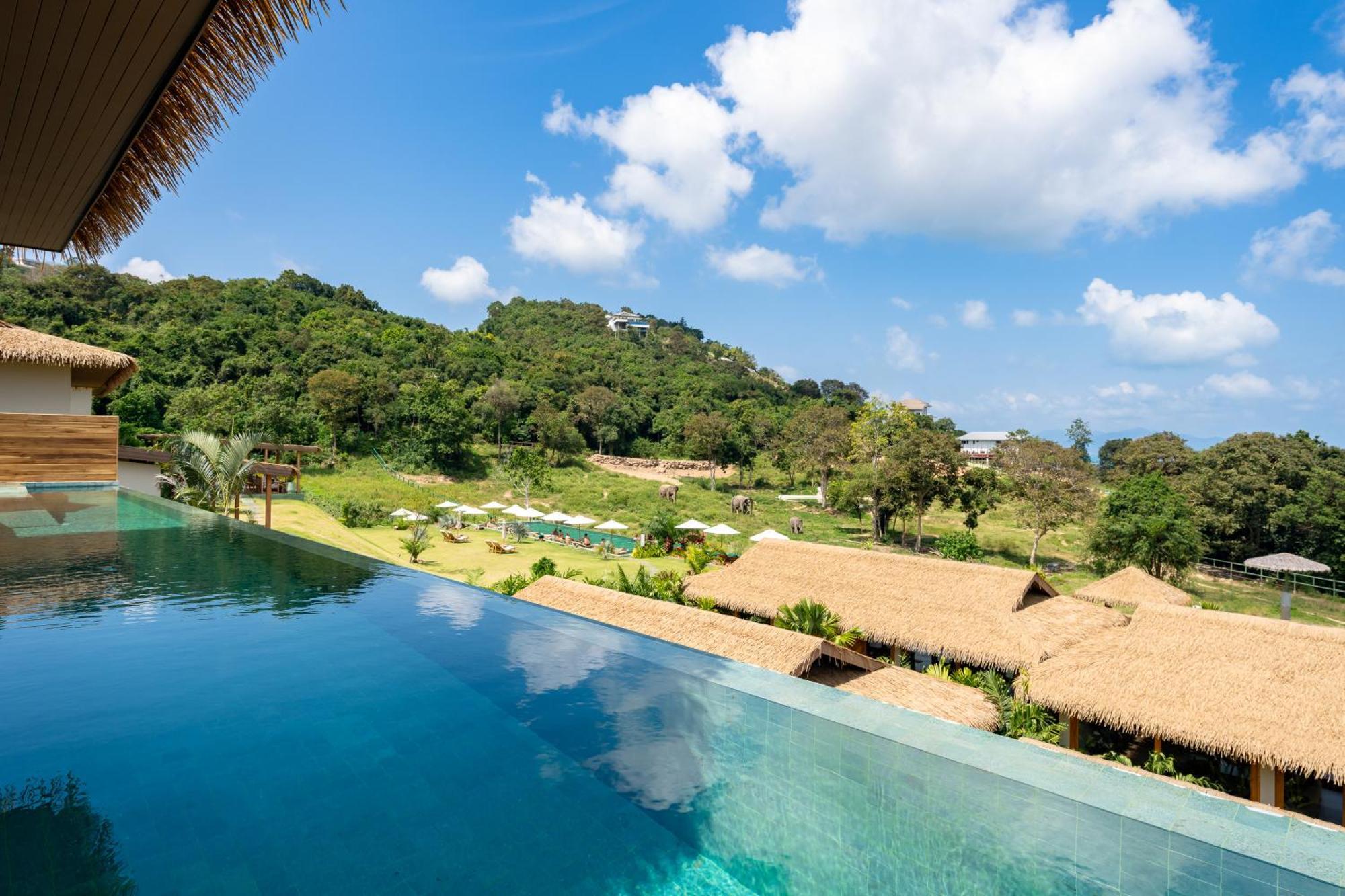 Wild Cottages Elephant Sanctuary Resort Amphoe Koksamui Exterior photo