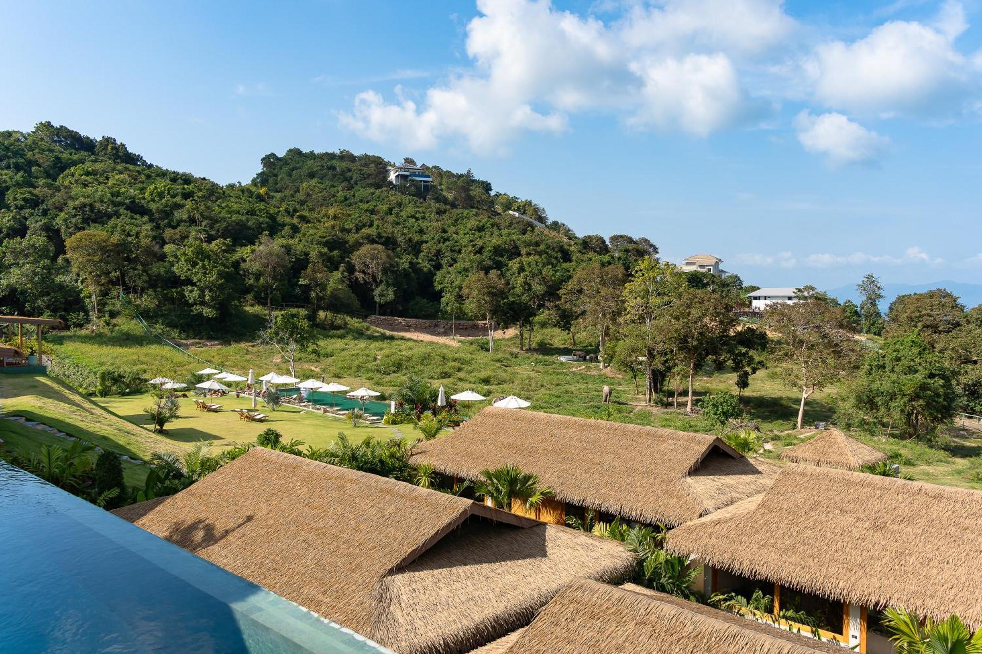 Wild Cottages Elephant Sanctuary Resort Amphoe Koksamui Exterior photo
